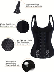 SCARBORO Corset Shaping Vest Top Waist Trainer Tummy Control