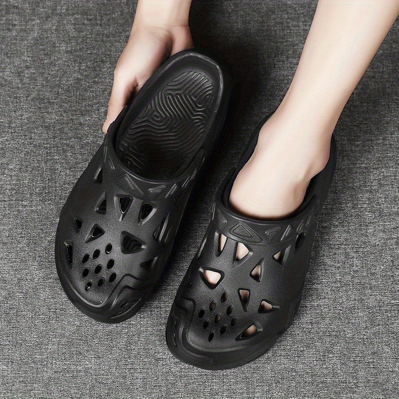 Men's Lightweight Comfy Clogs Non Slip Garden Shoes Summer