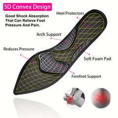 Women's High Heel Insole 5D Sponge Barefoot Comfort