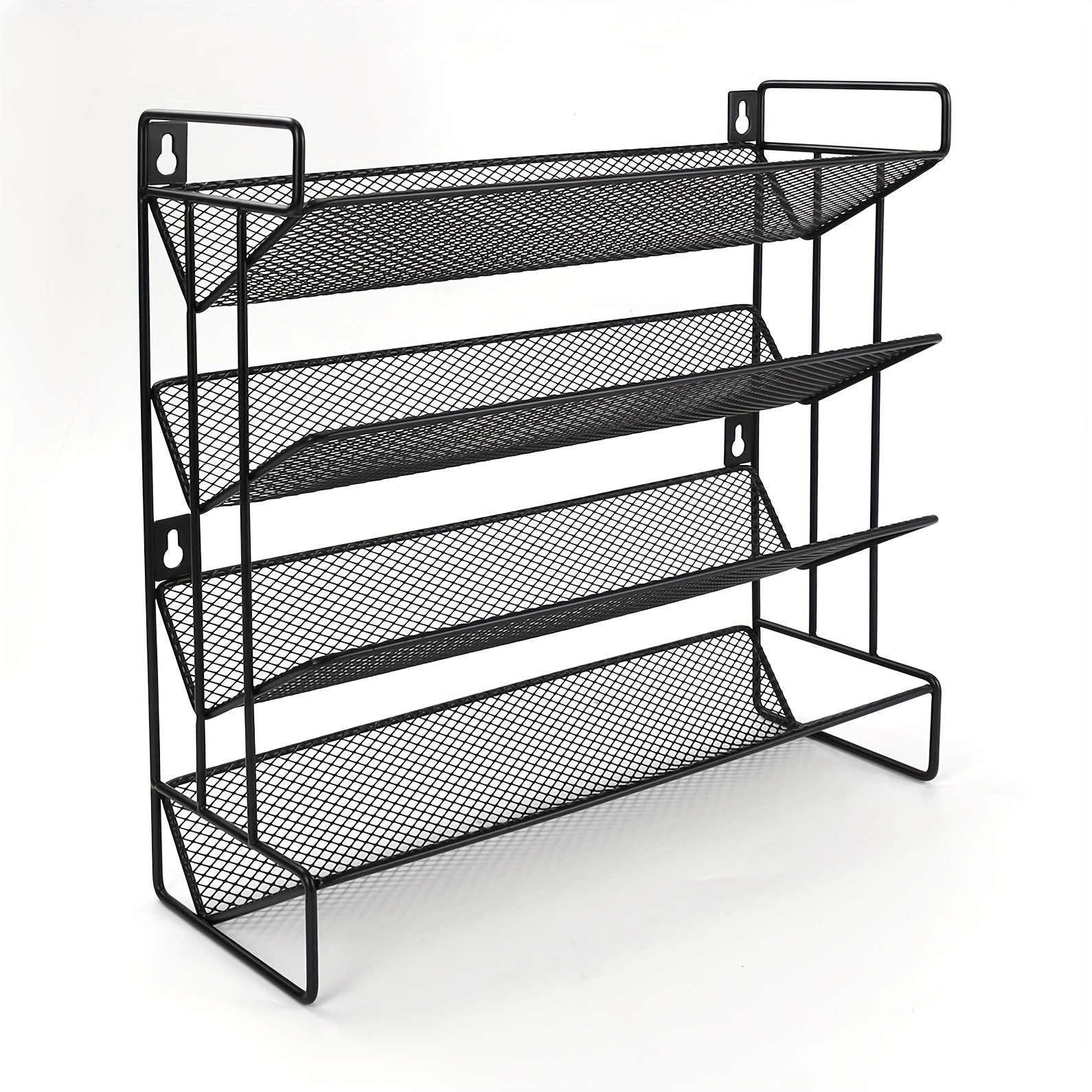 4 Tier Spice Rack Organizer with 28 Jars and 432 Labels
