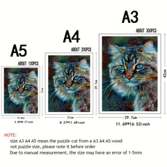 Animal Shaped Wooden Jigsaw Puzzles - Perfect Gift for Adults & Kids