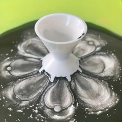 Mini Split Cup for Paint Pouring - 7 Leg Funnel for Acrylic Pouring DIY