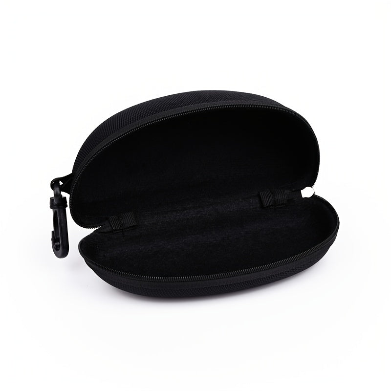Men's Zipper PEVA Anti-Stress Glasses Case