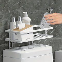 1 Tier Over The Toilet Storage Bathroom Organizer Shelf No Drilling Space Saver