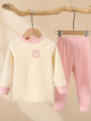 Toddler Cat Pajamas Long Sleeve Top & Pants Set Girl's Loungewear