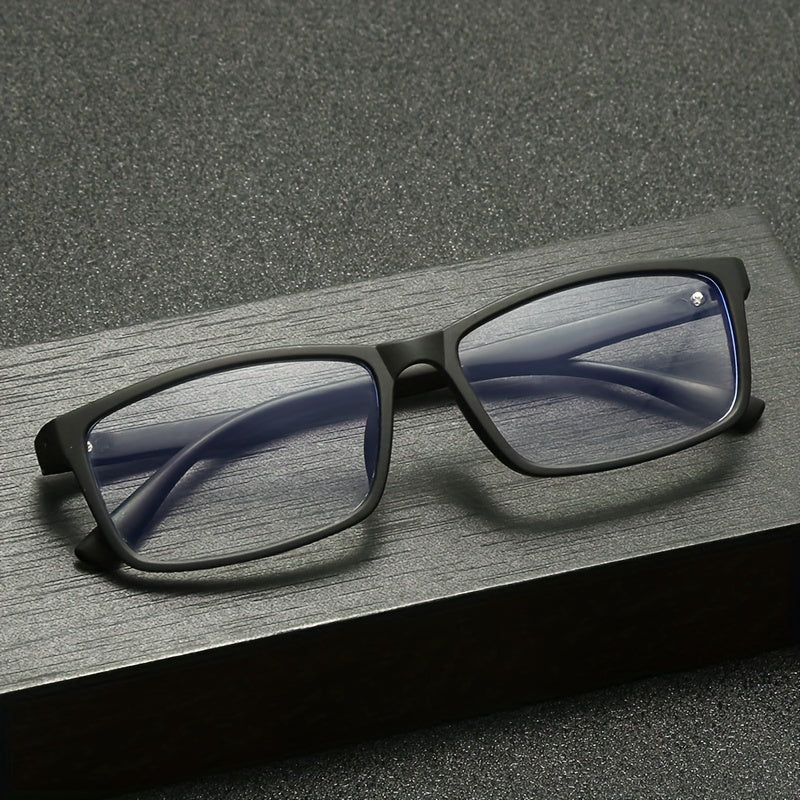Men's Full Frame Anti Light Glasses 1.0-4.0