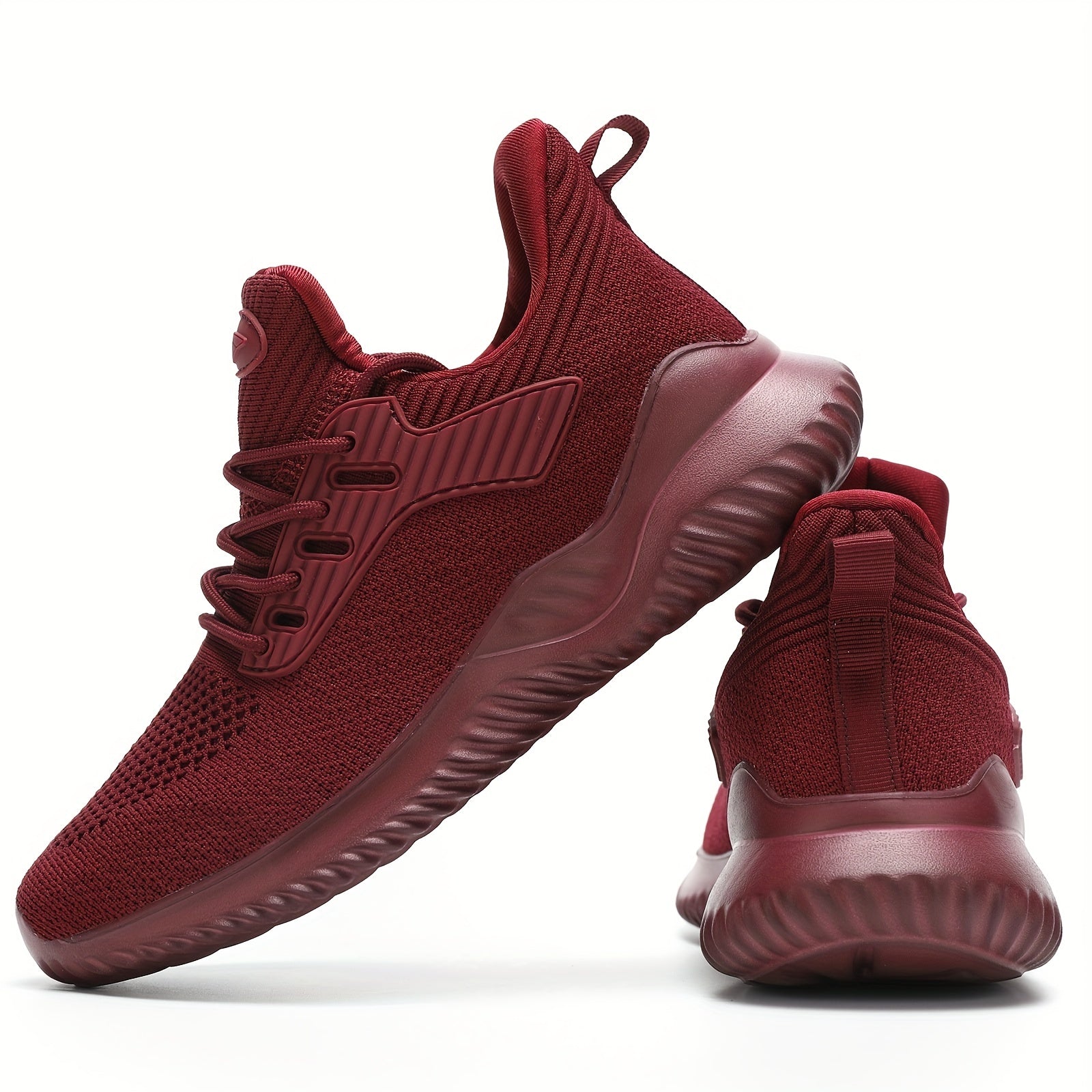 Women's Lace Up Running Shoes Soft Sole Anti Slip Sneakers
