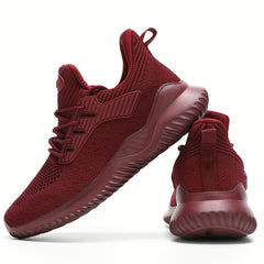 Women's Lace Up Running Shoes Soft Sole Anti Slip Sneakers