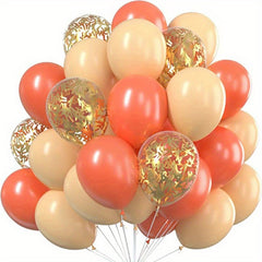 30pcs Colorful Paper Balloons Matte Latex Balloons Party Decoration