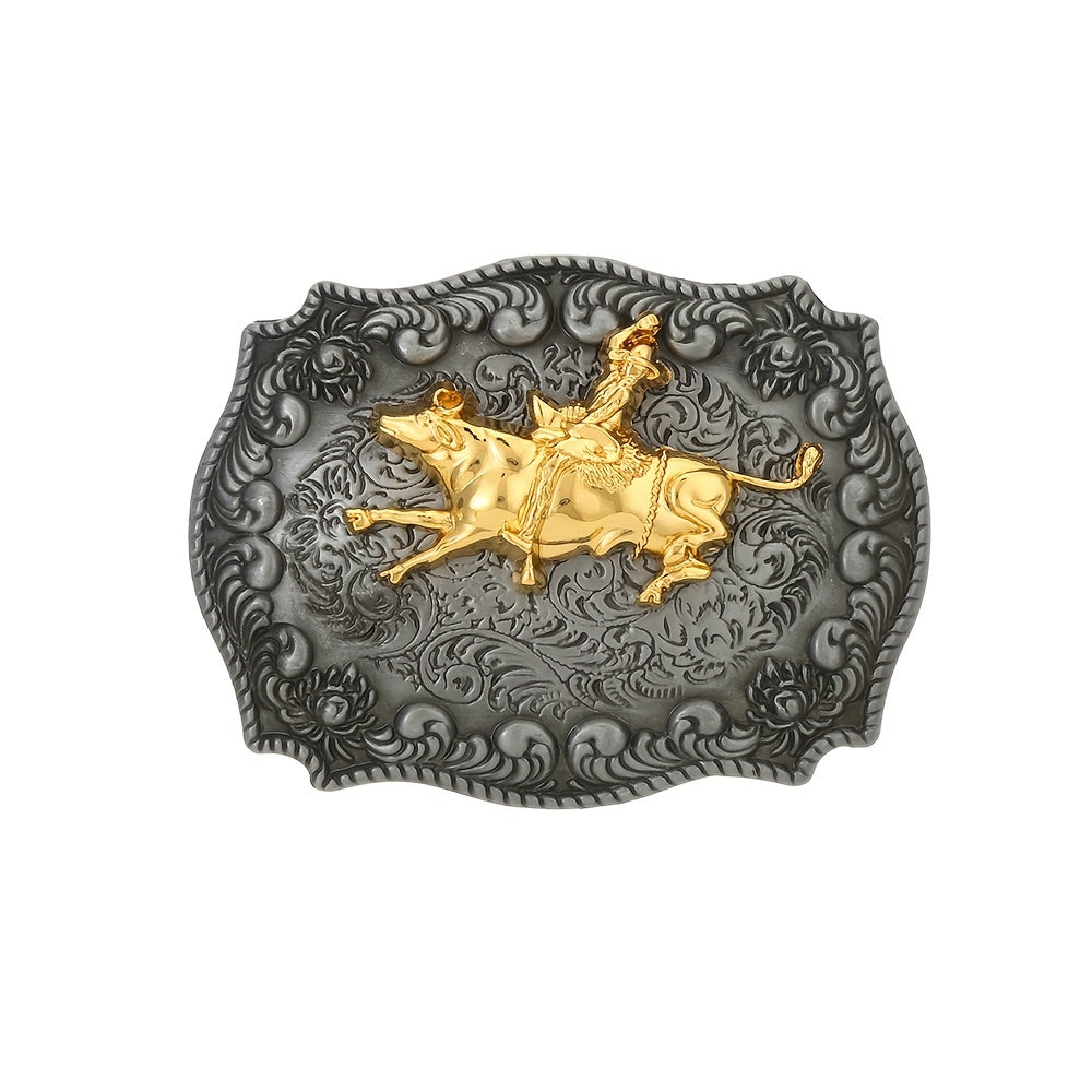 Western Cowboy Men's Eagle Belt Buckle