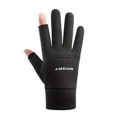 Warm Touch Screen Gloves Outdoor Cycling Training Anti Slip Windproof Gloves