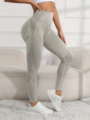 Seamless High Stretch Yoga Pants High Waist Running Fitness Leggings