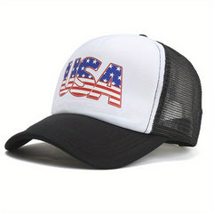 Breathable Mesh Hole Baseball Cap Unisex Hip Hop Cap Sun Protection Hat
