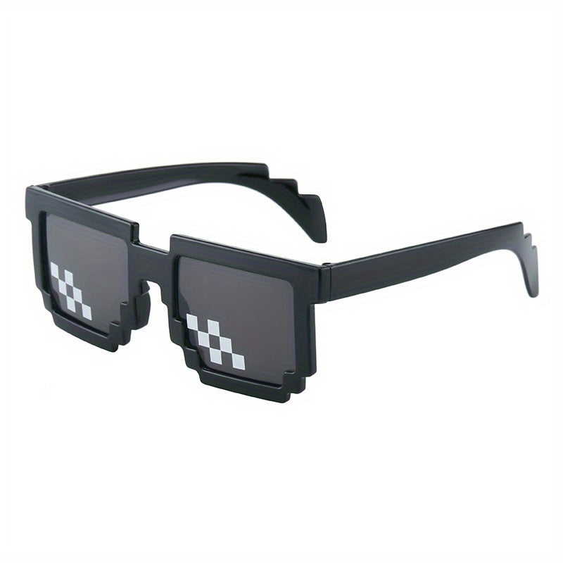 Mosaic Sunglasses Irregular Square Frame Sun Glasses For Women