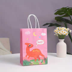 5PC Dinosaur Gift Bags Perfect For Birthday & Rewards