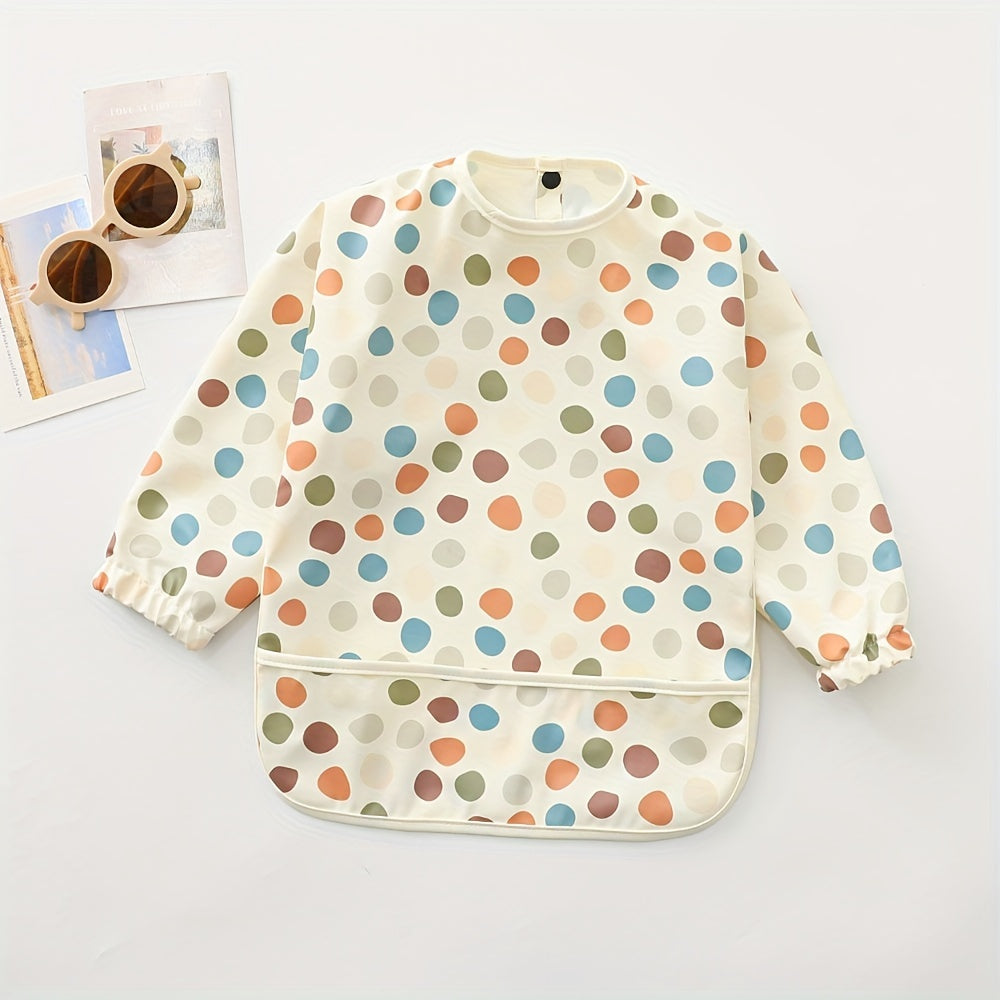 Waterproof Long Sleeve Feeding Bib for Easy Clean-Up
