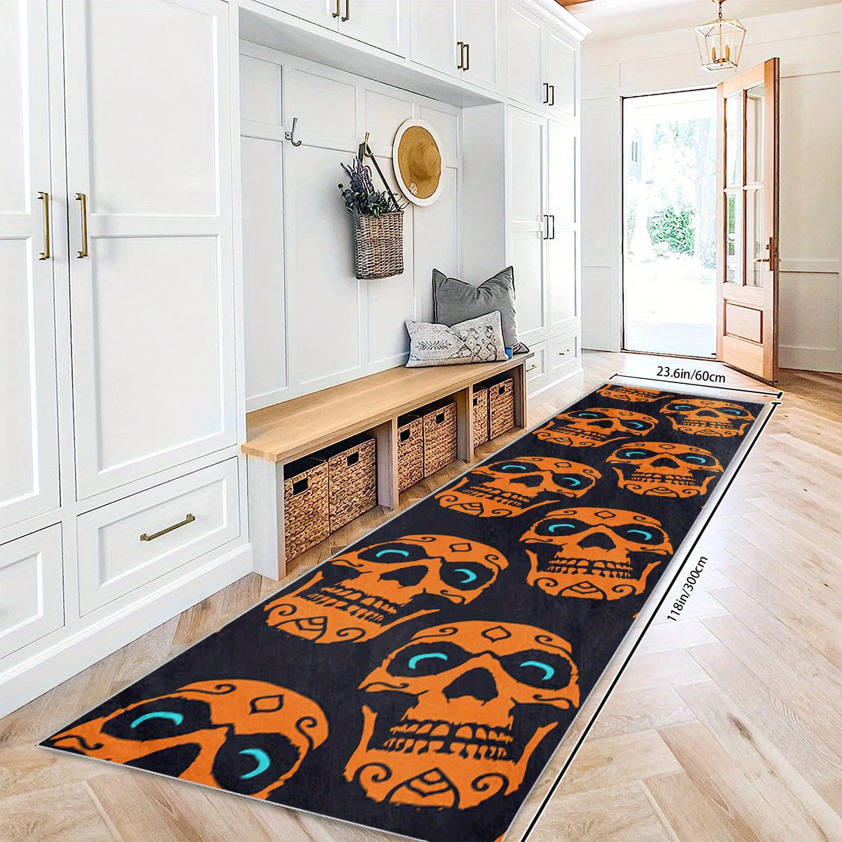 2'X10' Runner Rug Soft Non Slip Machine Washable