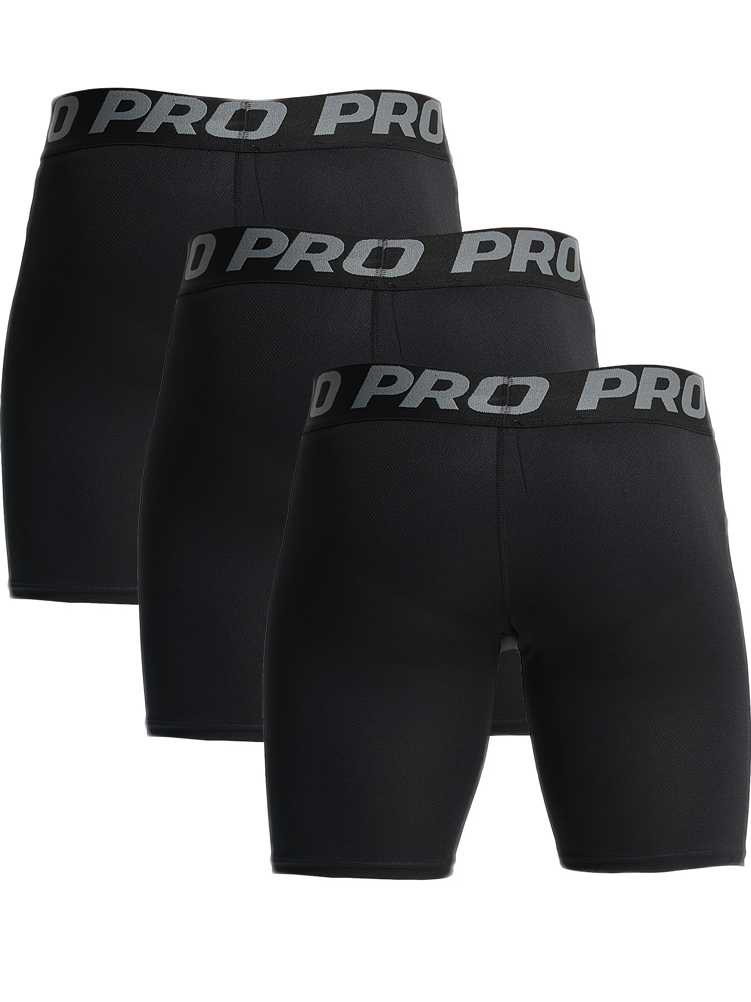 Men's Compression Shorts Quick Dry Elastic Waist Sports Boxers