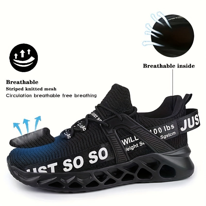 Breathable Shockproof Running Shoes, Light Comfortable Sneakers