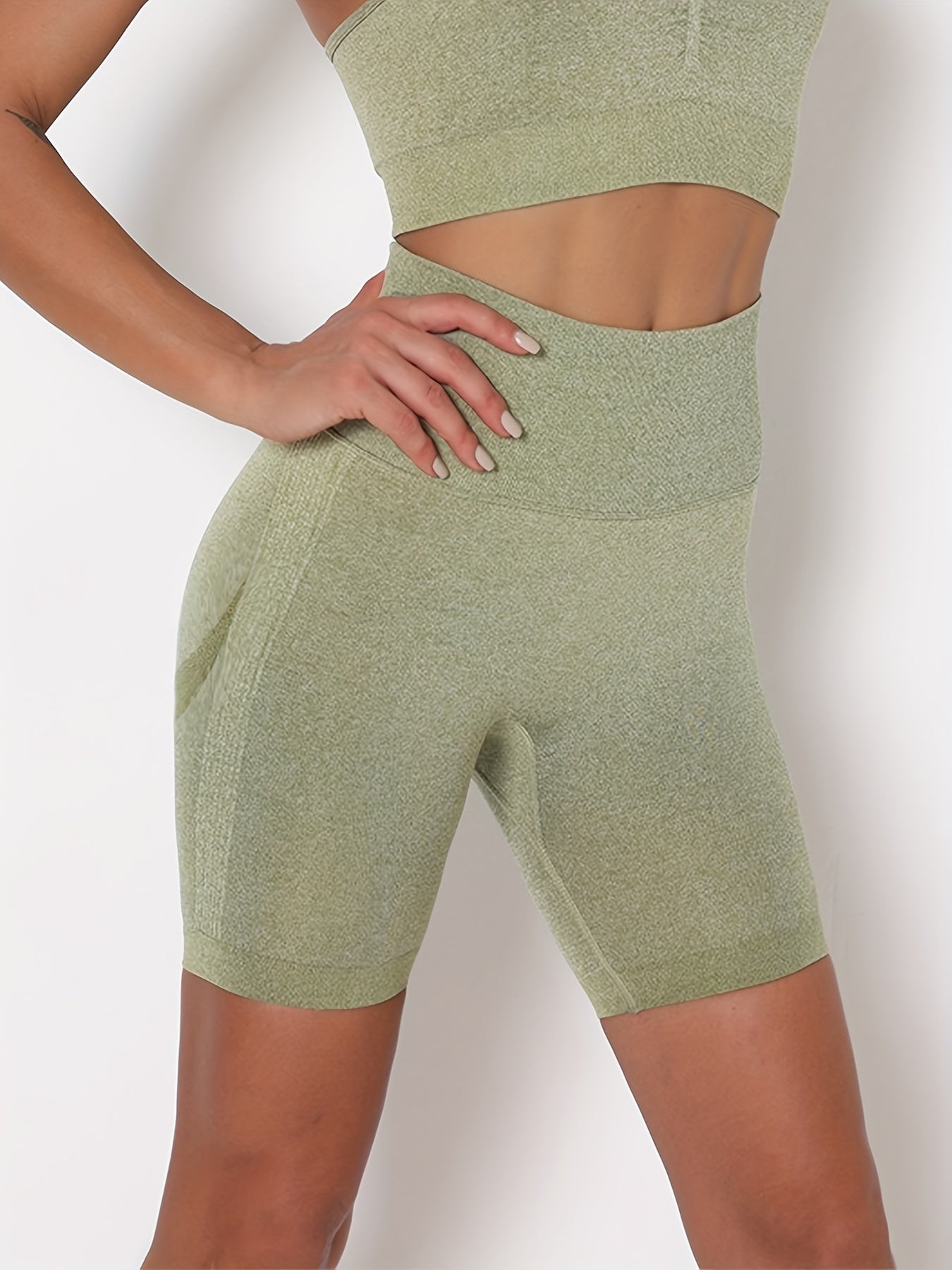 High Waist Tight Shorts Sports Fitness Yoga Running Shorts