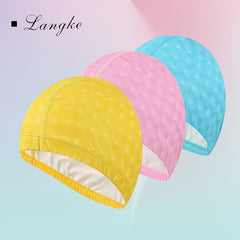Waterproof PU Swimming Cap Oversized Outdoor Swimming Equipment