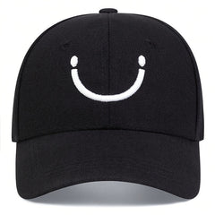 Men's Smile Face Baseball Cap Adjustable Sun Hat