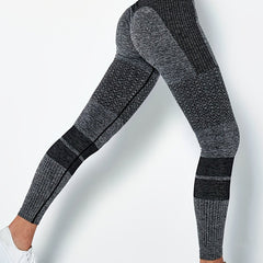 High Waist Sports Leggings For Women Hip Lifting Yoga Pants Elastic Gym Tight