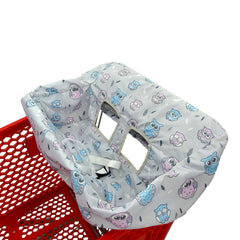 Waterproof Baby High Chair Cushion with Small Broken Flowers