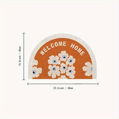 Decorative Vinyl Mesh Printed Floor Mat Anti-slip Rug