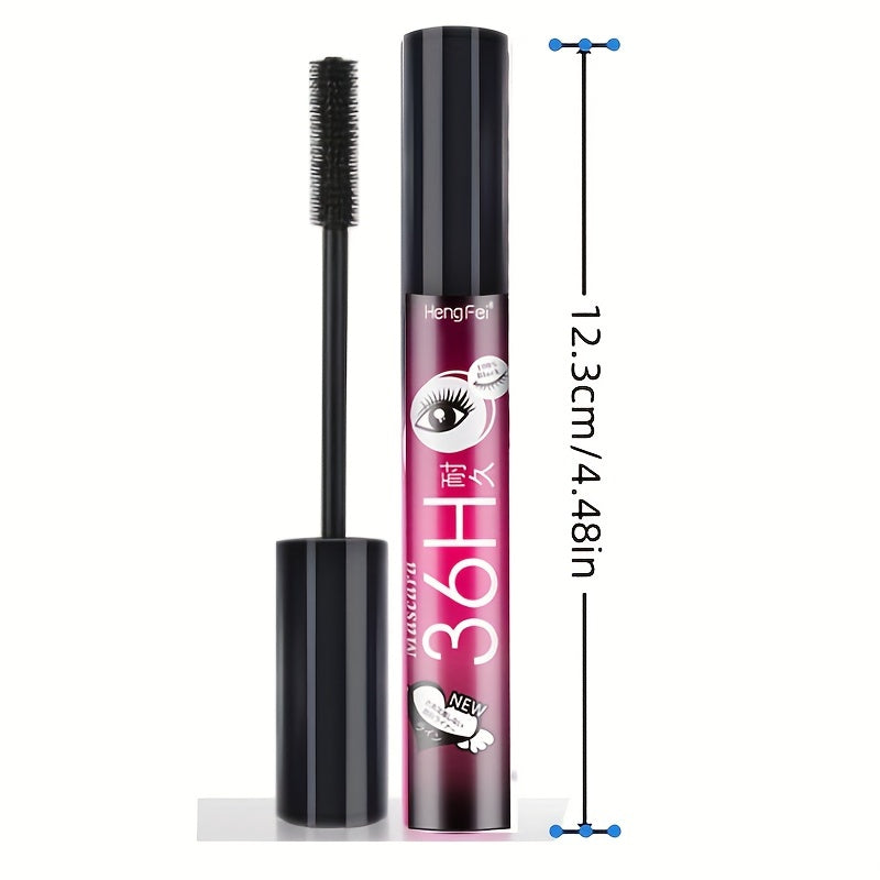 Thick Fiber Mascara Long Lasting Curling Holding Natural Effect Waterproof
