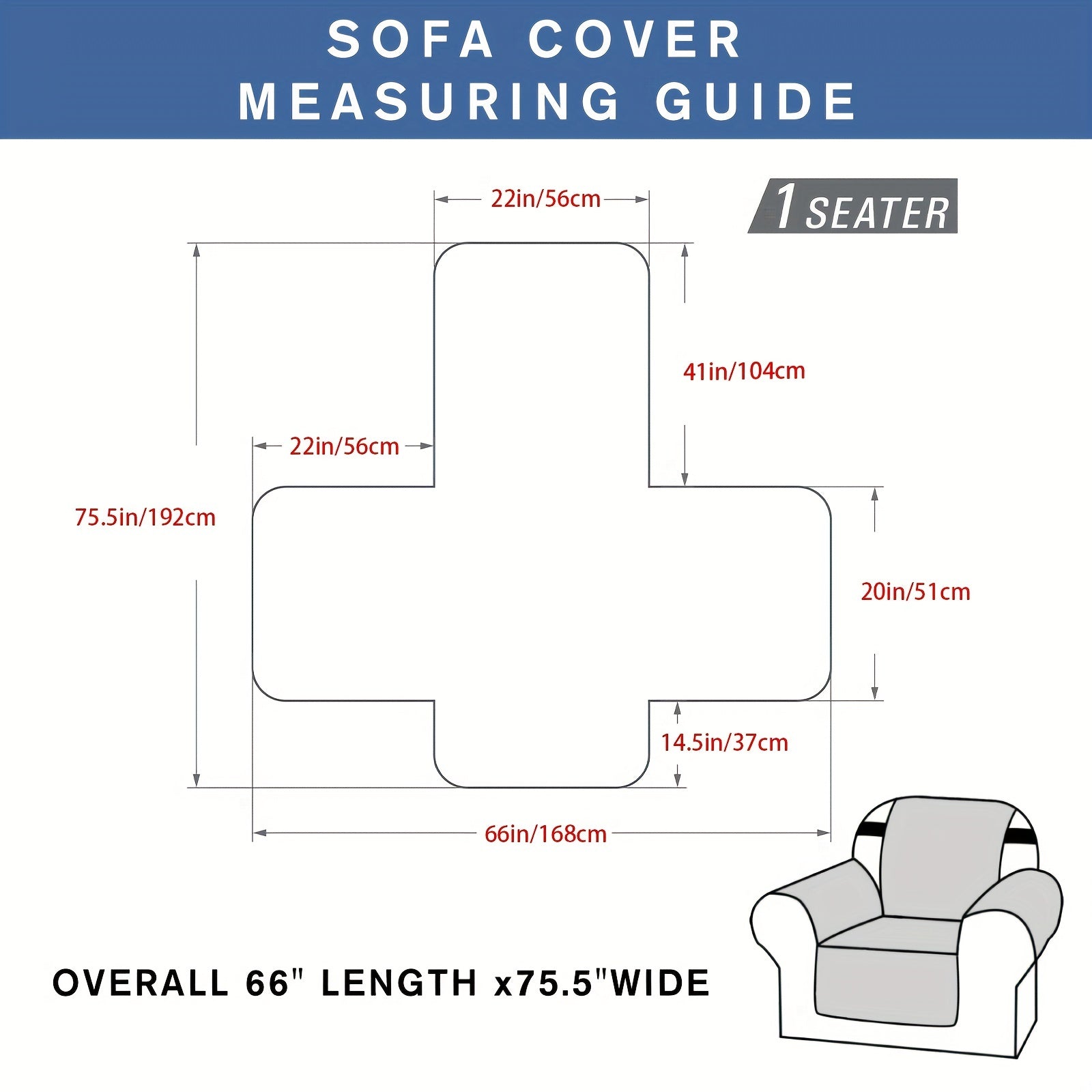 Waterproof Sofa Slipcover Furniture Protector for Pet Bedroom Office Living Room