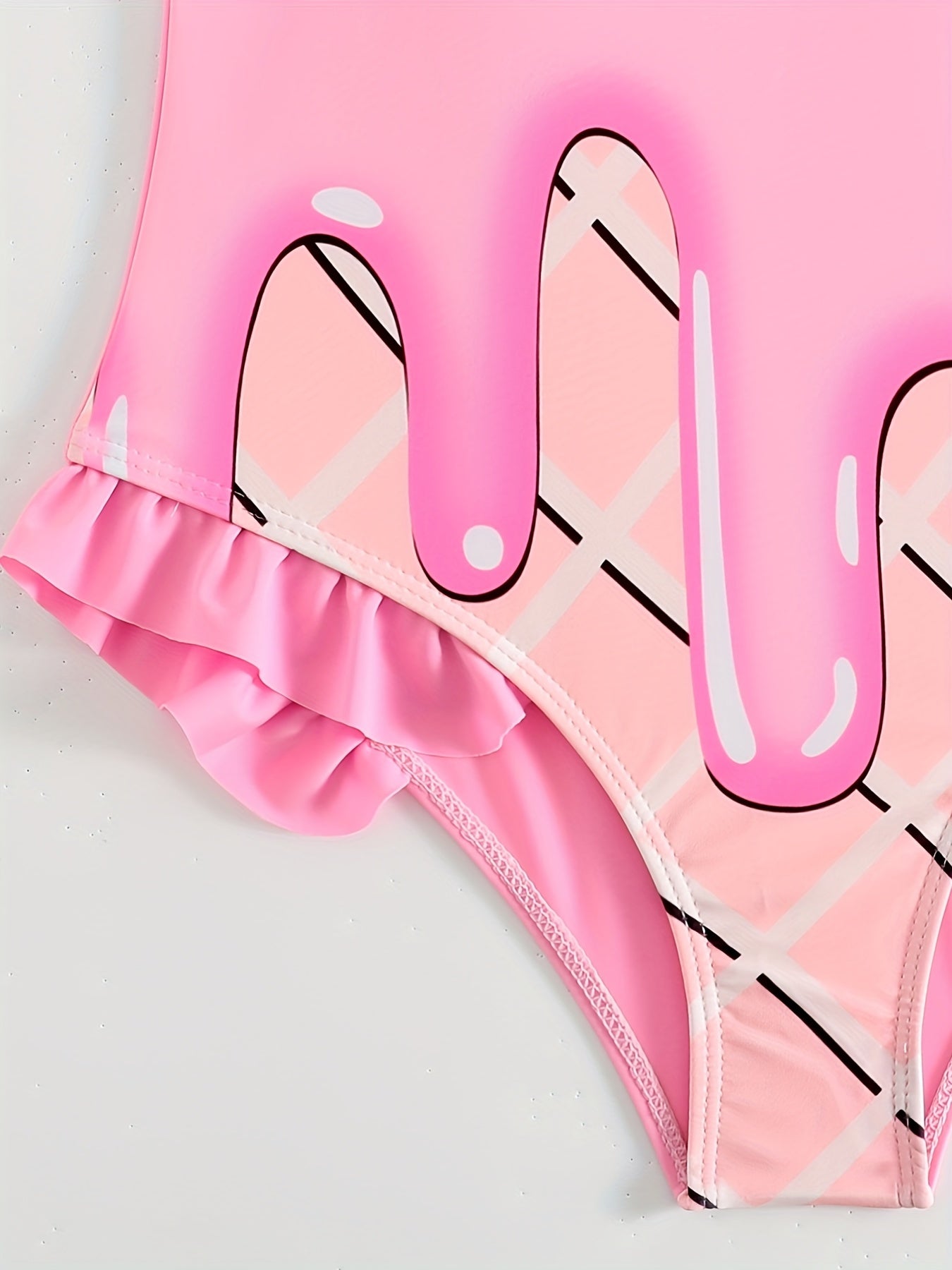 Girls' One piece Bikini Swimsuit for Summer