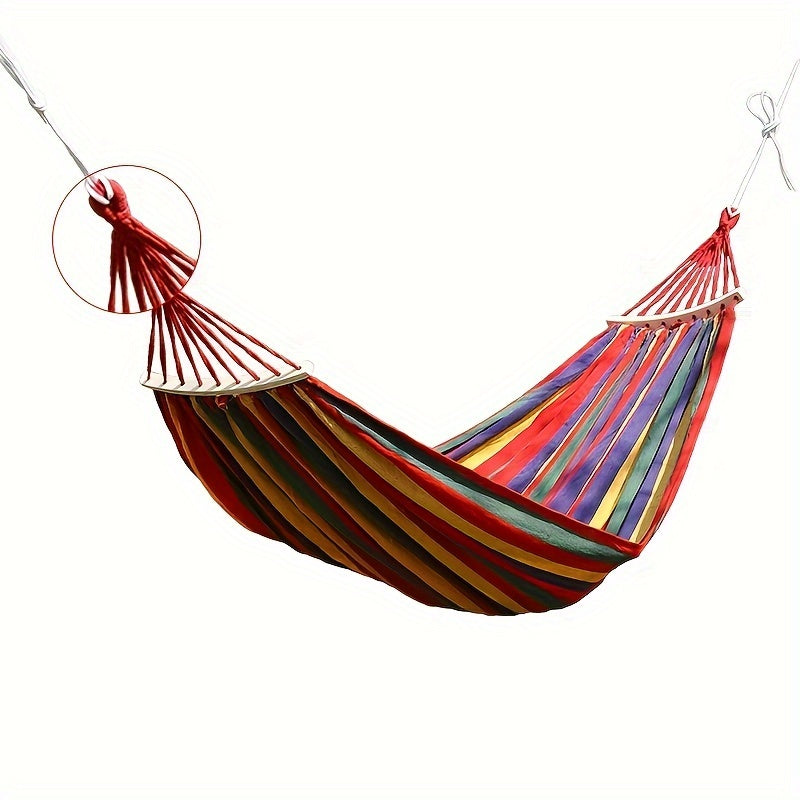Outdoor Hammock Camping Swing Garden Canvas Hammock Hanging Chair