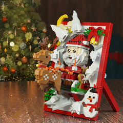 Christmas Building Blocks Holiday Gift DIY Toys Ornaments