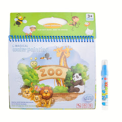 Kids' Magic Watercolor Painting Book Reusable Graffiti Art Toys