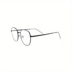 1pair Round Edge Face Repair Glasses