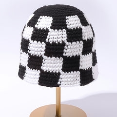 Checkerboard Lattice Bucket Hat Unisex