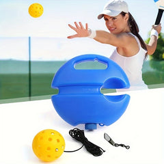 Single Person Pickleball Trainer for Beginners with 40 Holes