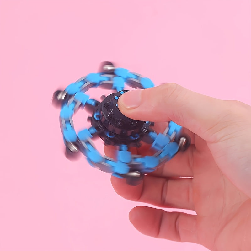 3pcs Mech Chain Spinning Gyroscope DIY Stress Toy