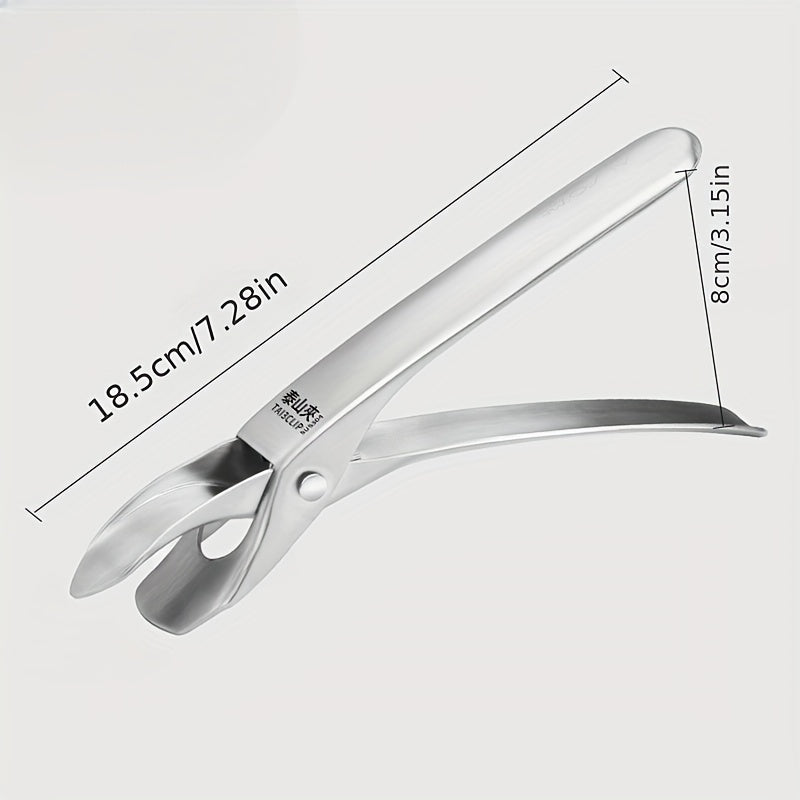 Stainless Steel Grill Grate Gripper Tool for Safe Grilling