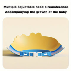Kids Adjustable Dinosaur Shower Cap Waterproof Bath Hat