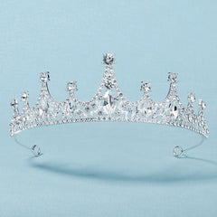 Rhinestone Crown Hairband Princess Tiara Wedding Birthday Hair Accessories