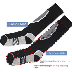 Thickened Skiing Socks for Men and Women