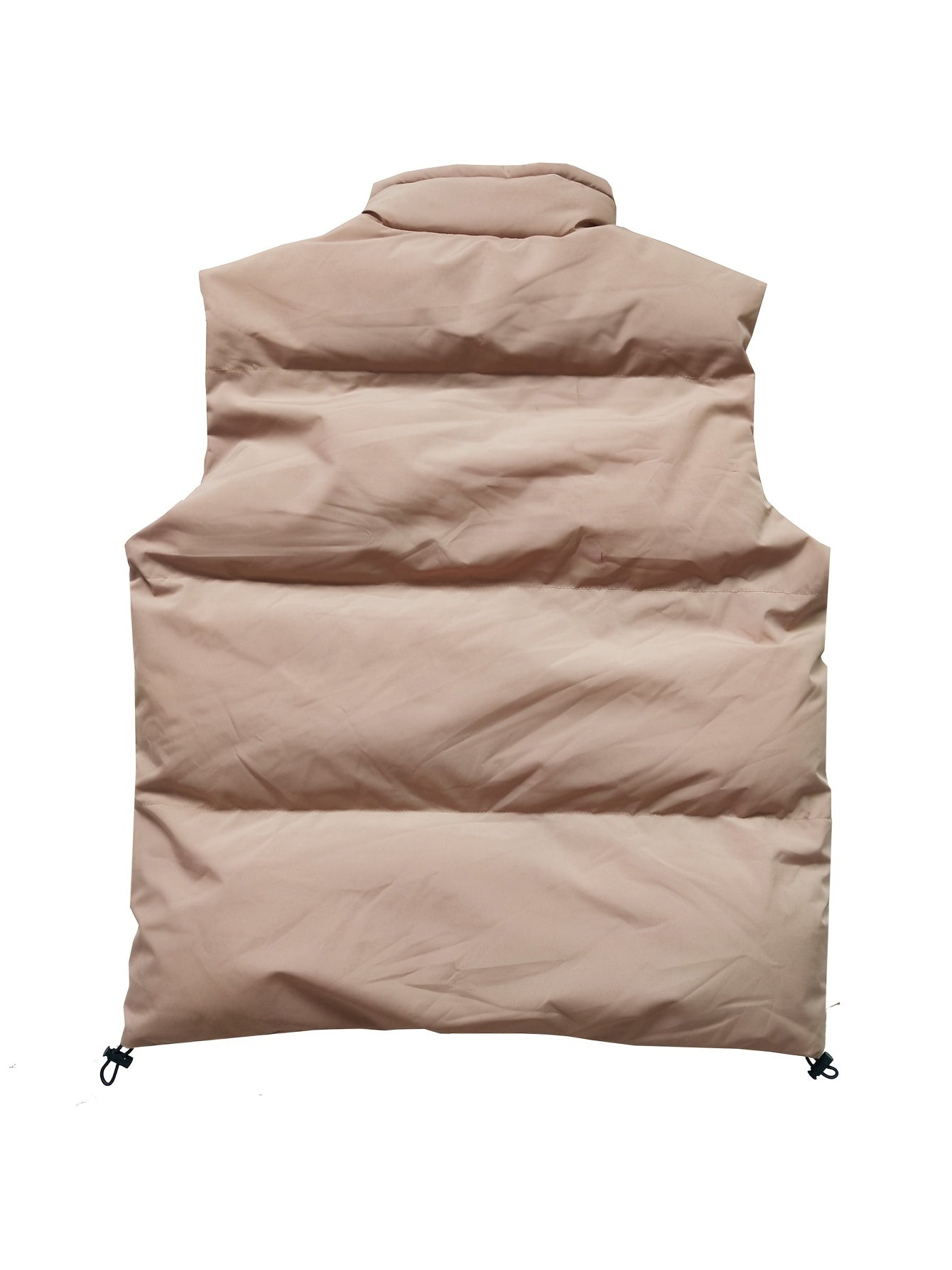 Men's Warm Stand Collar Puff Vest Winter Couple Loose Vest