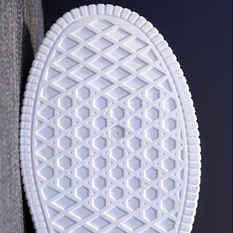 Women's Block Patchwork Non-slip Skate Shoes Thick Sole Platform Sneakers