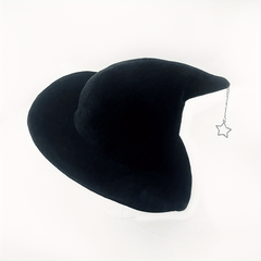 Witch Hat for Stage Party Makeup Props Halloween Wizard Hat Costume