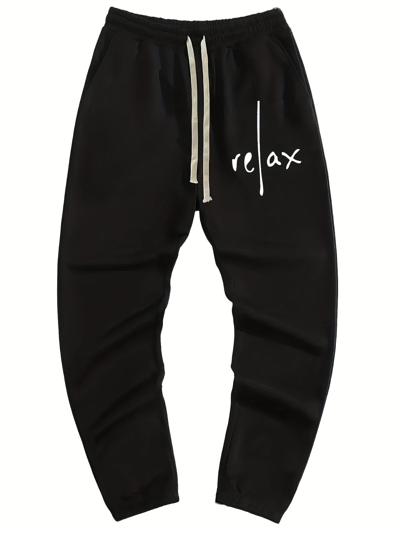Men's Drawstring Pocket Sweatpants Casual Jogger Pants