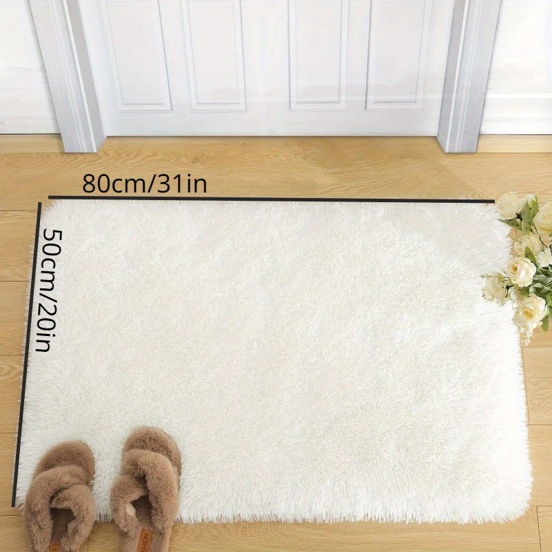 Soft Fluffy Bedroom Rugs Indoor Shaggy Plush Area Rug For Teens