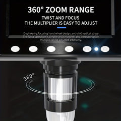1600X Digital Microscope 960P Video Microscope For Adult Soldering