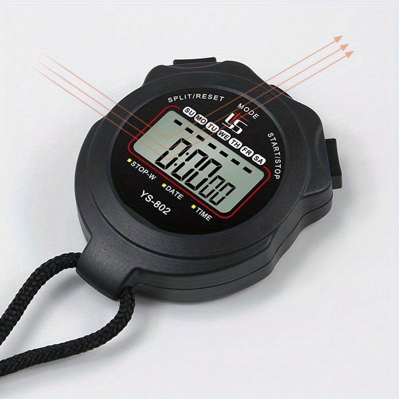 Sports Stopwatch Timer for Training Fitness Track & Field Referee Competition